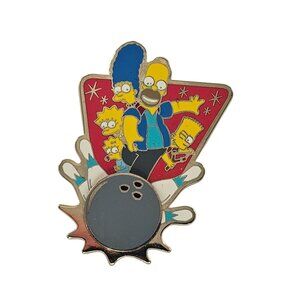 Universal Studios The Simpsons Bowling Family Collectible Pin 2011